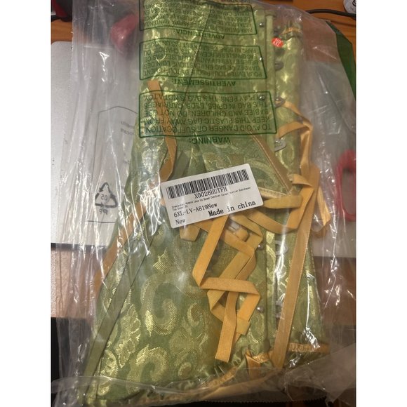 frawirshau Women's Lace Up Boned Overbust Corset Bustier Lingerie Bodyshaper Top - Picture 8 of 8